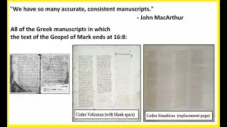 Mark 16:9-20 - Grace To You vs. the Evidence