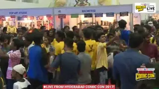 Live from Hyderabad Comic Con 2017!