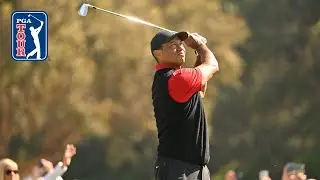Tiger Woods&rsquo; best shots from The Genesis Invitational 2023