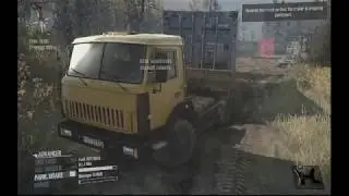 Spintires: Mudrunner: The Rig. Challenge