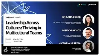 Webinar: Leadership Across Cultures - Thriving in Multicultural Teams | Avomind x 3Peak