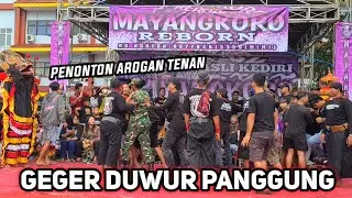 RICUH...PENONTON RUSUH DIATAS PANGGUNG❗️BARONGAN MAYANGKORO REBORN Live Universitas Kadiri