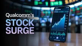 Qualcomm's stock growth and surge