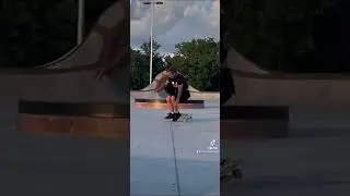 Has anybody ever attempted to land this yet? #sunset #skateboard #evansville