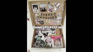 Things to keep in a hamper 🎁 #gift #hampers #birthdaygift  #holidayhamper #gifthampers #giftbox