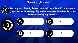 DPWH Project Engineer Review Set 4