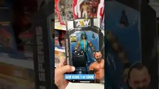RARE 1 of 3000! Mom tells us, go to Target & get one! #aew #shawnspears #toyhunt #shorts