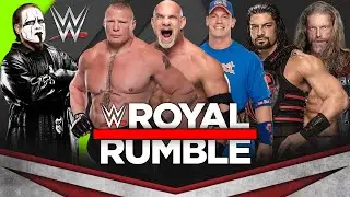 WWE 2K20 30 MAN  ROYAL RUMBLE FULL MATCH GAMEPLAY! 2021