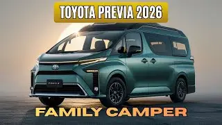2026 Toyota Previa Camping Van &mdash; Family Adventure & Camper Tour!