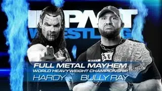 Jeff Hardy Vs Bully Ray (Full Metal Mayhem) TNA-Highlights