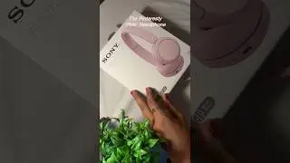Unboxing Sony WHCH520 Pink headphones 💗🎧 #sony #headphones #pink #aesthetic #pinterest #affordable