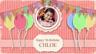 Chloe's 7th Birthday AVR Presentation