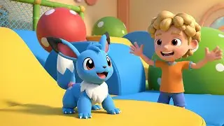 Pok&eacute;mon Baby Riolu Tripped Over Training Mats | Nursery Rhymes for Kids