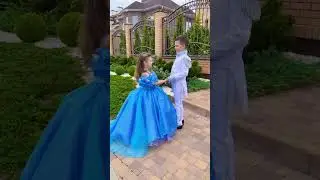 Cinderella💙😍#disneyprincess #cinderella #disneycosplay #halloween2022 #принцесса