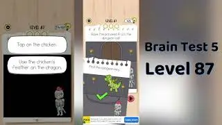 Brain Test 5 Level 87 Solution | Brain Test 5 step by step Hints