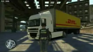 GTA 4 Truck Mod DAF CF