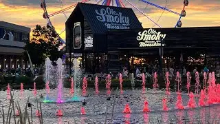 The Island Show Fountain - The Island in Pigeon Forge
