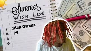 MY HIGH FASHION DESIGNER SUMMER/FALL CLOTHING WISHLIST(No Budget🤯)