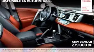 Promotion TOYOTA RAV 4 Prix &Agrave; Partir De 279 000 DH