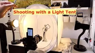 Lockdown, experimental shooting with a light tent