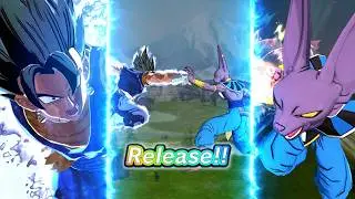 NEW ULTRA Instinct Vegito vs Beerus Summon Animation Concept | Dragon Ball Legends