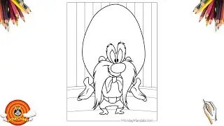 COMO DESENHAR O EUFRAZINO (YOSEMITE SAM) &ndash; O Cowboy Mais BRAVO dos Looney Tunes! 🤠💥