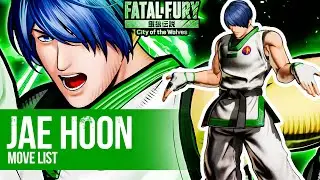 JAE HOON MOVE LIST - Fatal Fury: City of the Wolves (COTW)