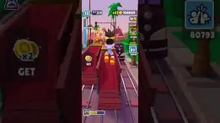 Subway surfers #high-score #policechase #fun #gaming