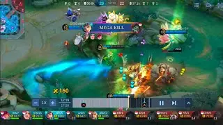 14 Kills!! 9.0 Points ~ Xborg Exp Laner!! Gameplay Mobilelegends