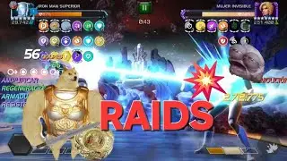 Raids Iron superior vs mujer invisible