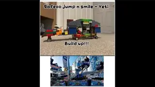 Safeco Jump n Smile (yeti) (better version) #funfair #jump #smile #fyp #crazy #frog #yeti #rider 