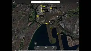 Flightradar 24 Sydney Airport Live! w/ ATC