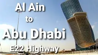 Driving from Al Ain, UAE to Abu Dhabi City, UAE [151km] - GoPro Hero 7 Black