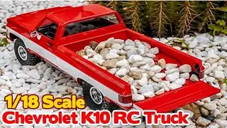 RC Crawler Chevrolet K10 RC Truck RC Car Official Licensed Model Car 1:18 Scale