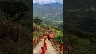 Peace in every step at Sri Pada🙏 #adamspeak #buddhism #srilanka #travel #sripada  #shorts
