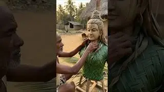One old Man Built a Shiva Statue, and It's Incredible