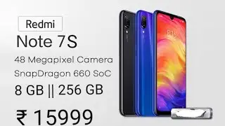 Redmi Note 7S - First Look | Confirm Specification,Price,Launch Date,Unboxing Review