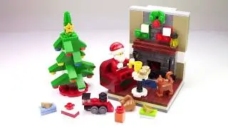 LEGO Christmas Tree Polybag Review! Seasonal Holiday Set 30286
