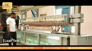 COMPLETE AUTOMATION PRODUCTION LINE OF SOLAR WATER HEATERS.