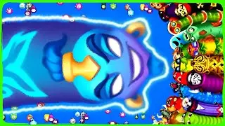Worms Zone.io | Битвы с гигантскими червями и эпические провалы! | Игра &laquo;Змейка&raquo; | SHK GAMING