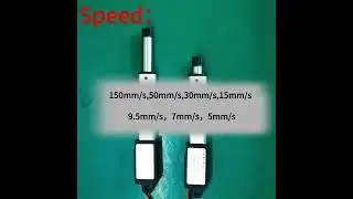 Micro Linear Thrust Actuator Mini Electric Cylinder Push Rod DC12V 6.4-