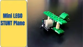 I MADE an Easy LEGO Stunt Plane!