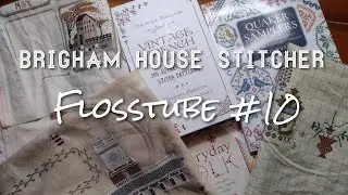 Flosstube #10 Mystery WIP Progress and Valari Pillow Review