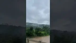 Monsoon fury in Mandi Himachal Pradesh #monsooninmandi #himachalmonsoon #heavyrain #mandi #himachal