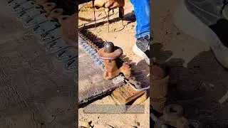 Real-World Mechanical Setup &ndash; Rusted Steel, Chain, and Field Tools!