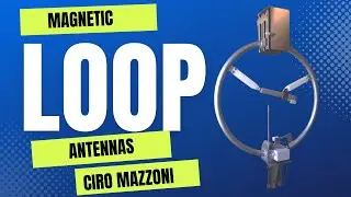 Ciro Mazzoni Loop Antennas Explained at Hamvention 2024