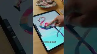 Make color sampling simple with the Eyedropper in #Procreate 🎨