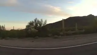Arizona State Route 86 Highway Eastbound toward the Gu-Achi, Trading Post, GP016828