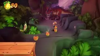 Crash Bandicoot 4: It's About Time - All Dinosaur Chase (Dino Dash]