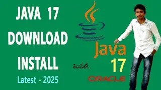 How to Install Java Jdk 17 On Windows 11 l 10